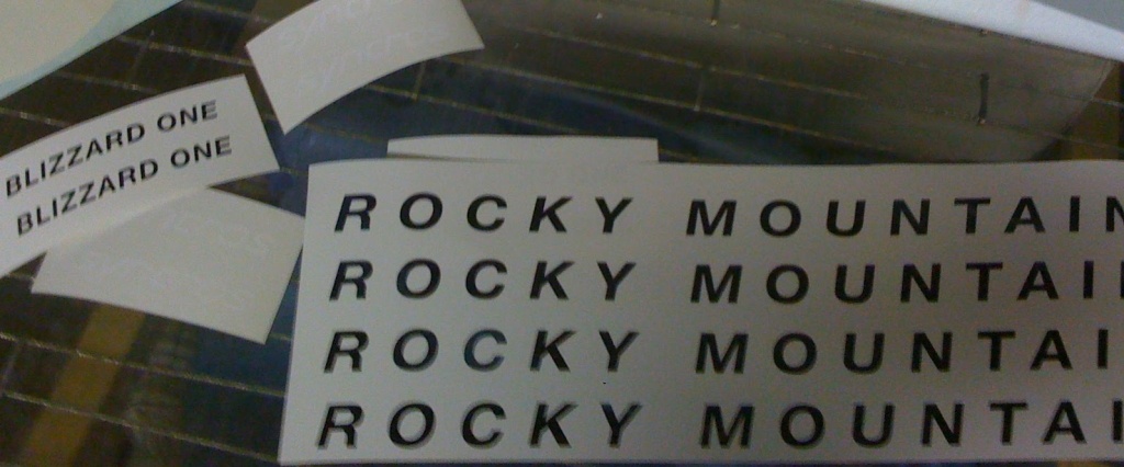 Rocky Mountain stickers