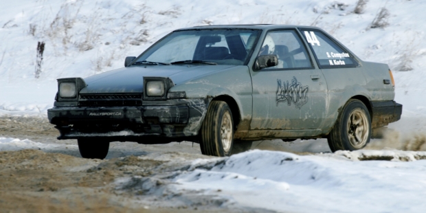 Compston Longboards equipped rally cross