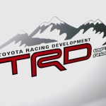 TRD OFF ROAD replacement decals