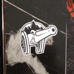 Cannon sticker - based off of Calgary Cannons