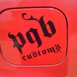 PGB Customs sticker