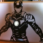 Ironman Macbook Pro laptop sticker
