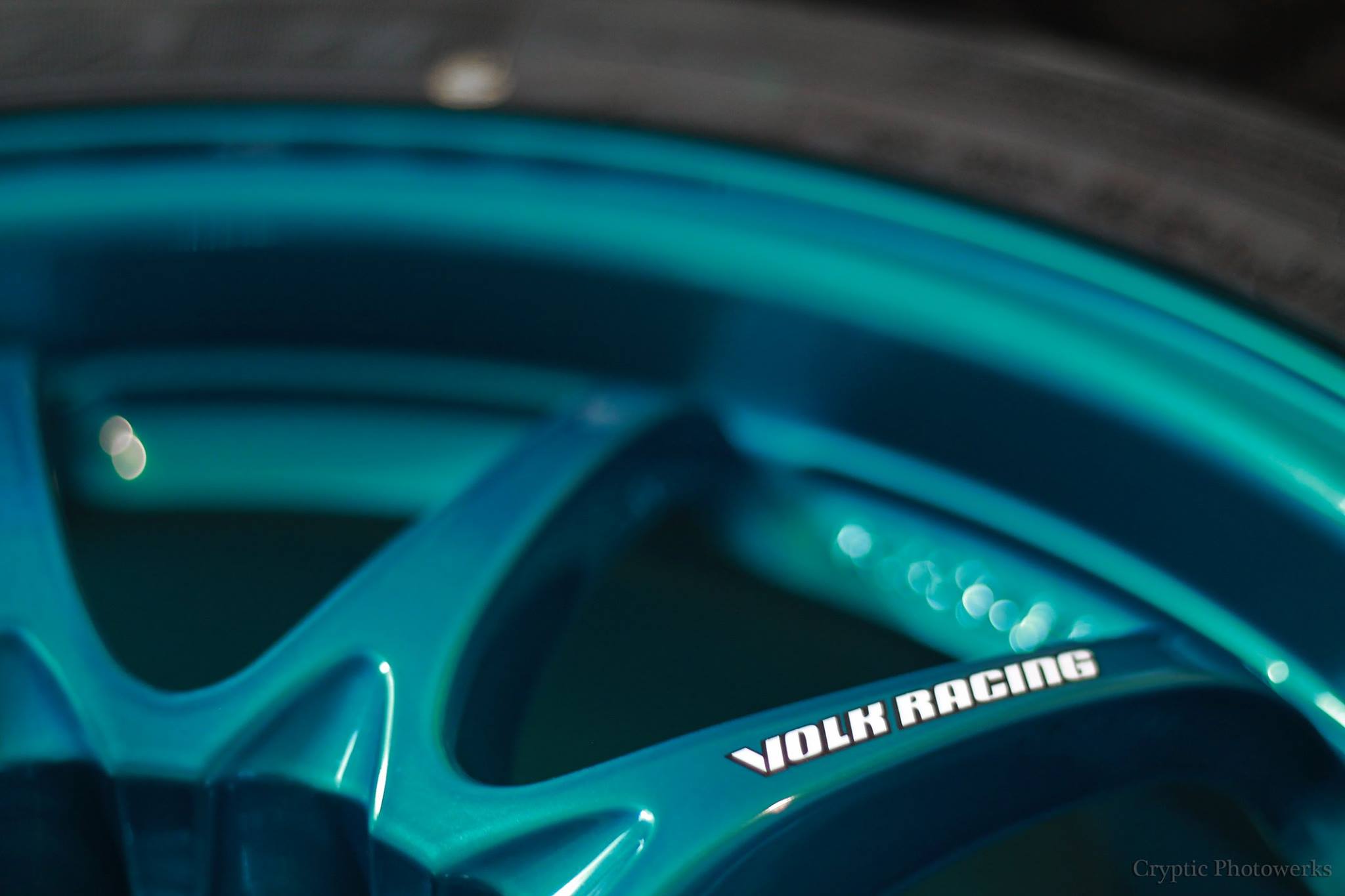 volk racing wheel stickers