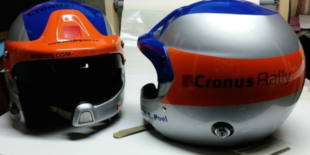 Cronus Rally Team Helmet Wraps 2