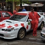 J.C. at Rocky Mountain Rally