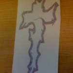 Gnarly cross sticker