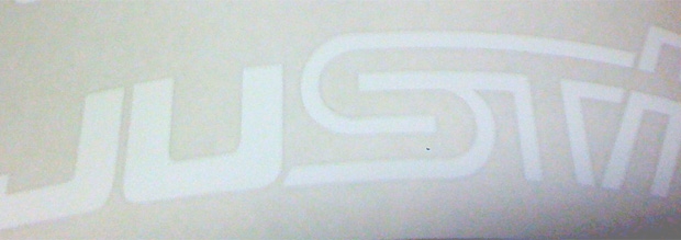 juSTI Subaru decal