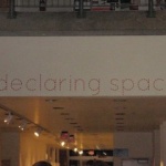 declaring space wall mural decal