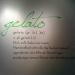 Fiasco Gelato wall decal