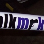 Blackmarket bike sticker blkmrkt