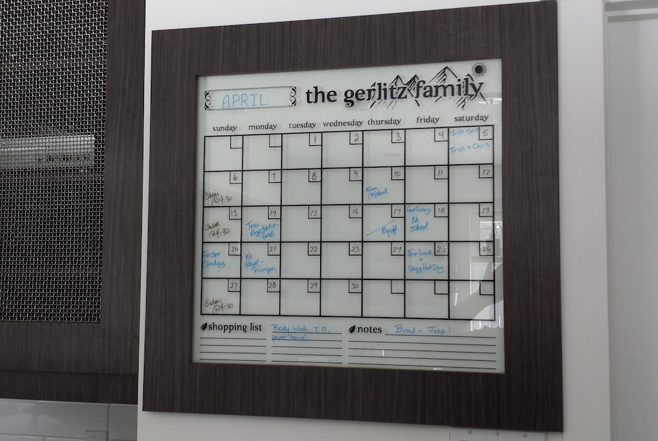 custom vinyl calendar