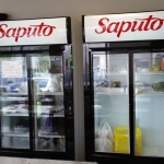 Saputo Cooler decals