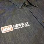 custom dress shirt for sales rep. - 2