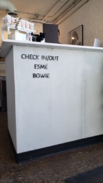 Laser cut - black acrylic